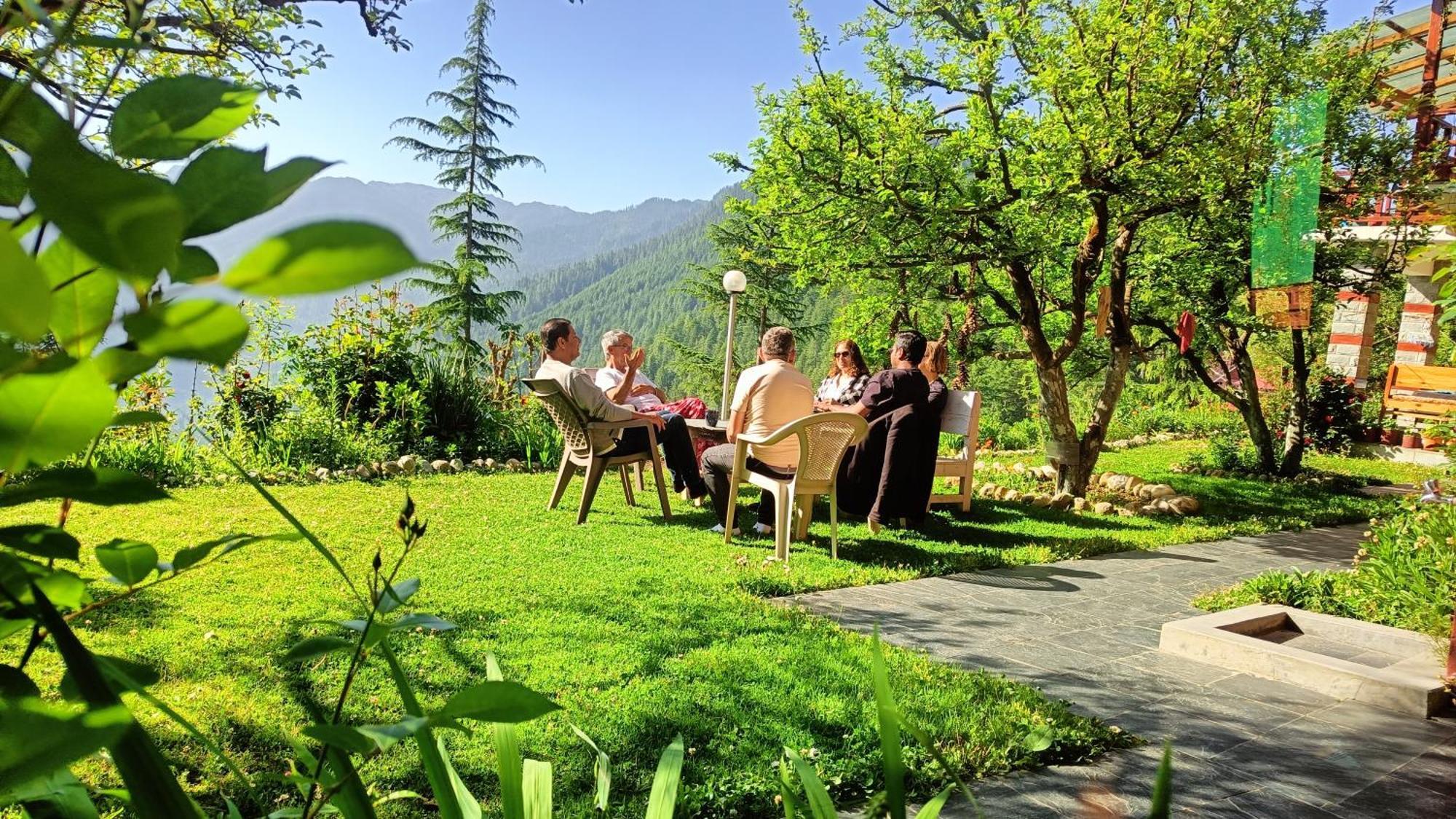 Ishan Log Huts-A Boutique Home Stay Banjar Exterior photo